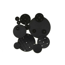 Figurine stands with space for magnets