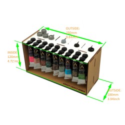 Stojak na farby w tubach